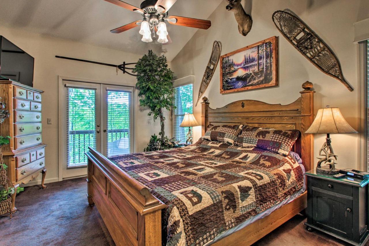 Eclectic Cabin With Hot Tub 1 Mi To Ober Gatlinburg Luaran gambar